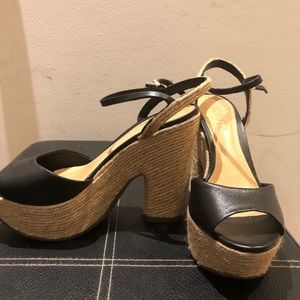 Schutz - never been worn high heel platform sandal